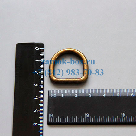 Полукольцо металлическое 20 мм купить от производителя