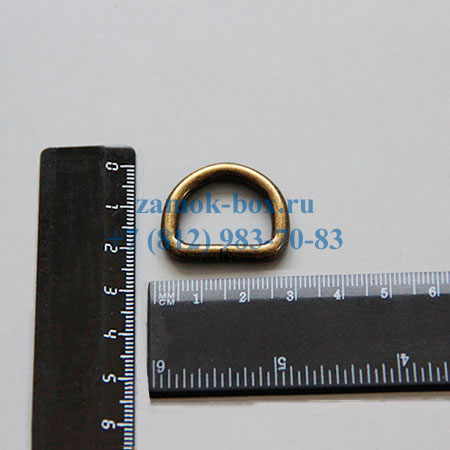 Полукольцо металлическое 19 мм купить от производителя